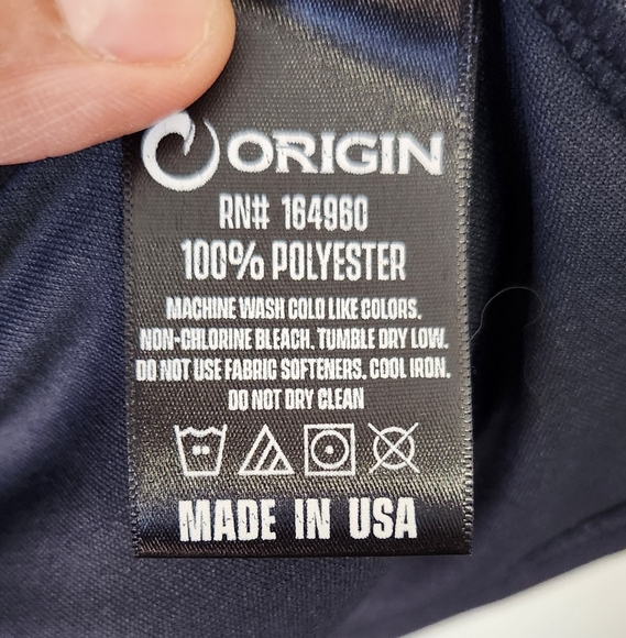 Origin Navy RTX Training Crew Long Sleeve - Picture 4 of 5